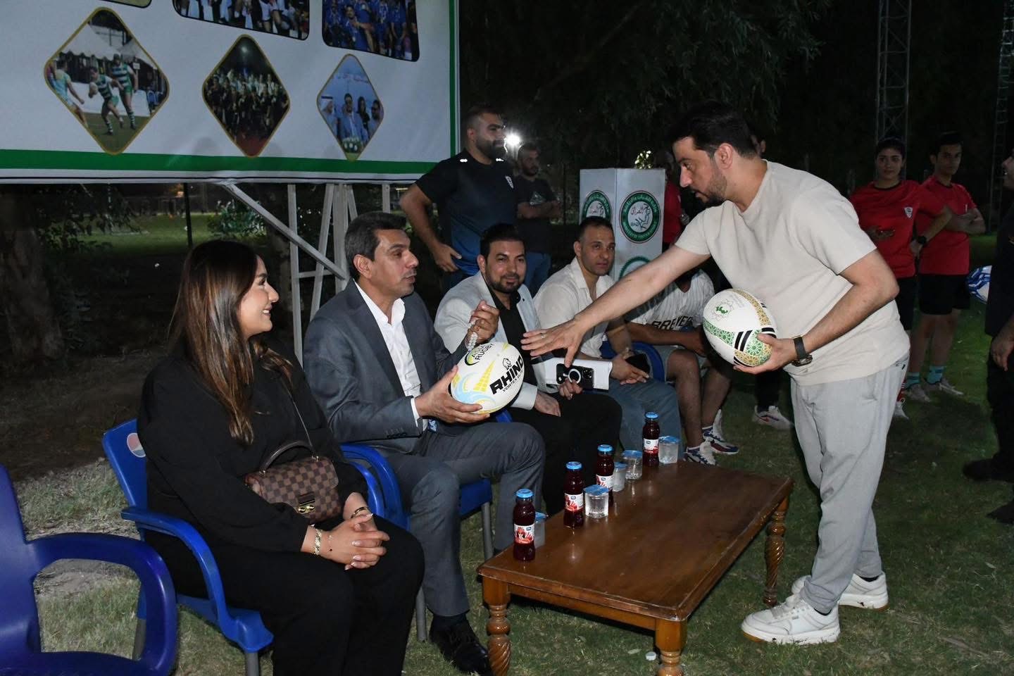 لجنة المتابعة في اللجنة الأولمبية تزور الاتحاد العراقي للركبي وتطلع على التحضيرات للبطولات المقبلة